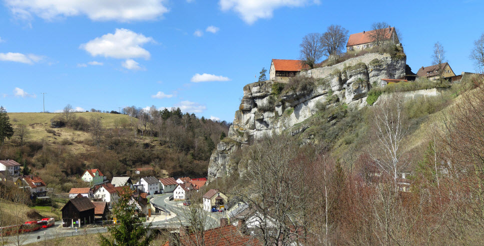 Burgstall Oberntüchersfeld, Germany
